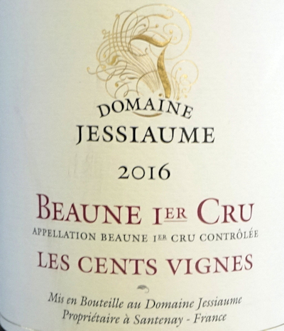 2016 Beaune 1er Cru Cent Vignes