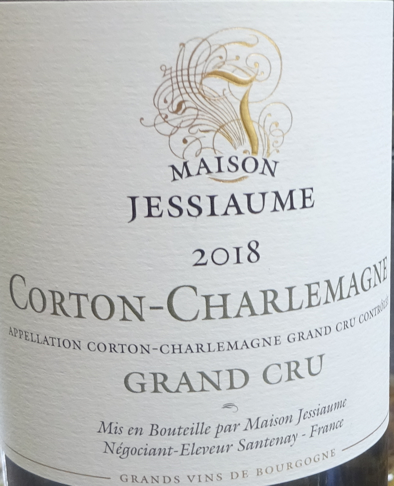 2018 Jessiaume Corton-Charlemange Grand Cru