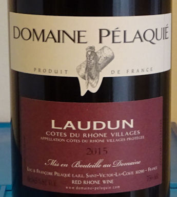2015 Pelaquie Laudun